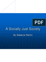 A Socially Just Society