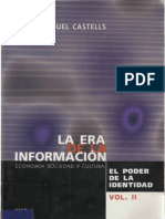 31561217 Castells Manuel 2001 La Era de La Informacion Vol II El Poder de La Identidad