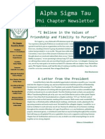 Alpha Sigma Tau-Phi Chapter February Newsletter