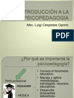 Introducción A La Psicopedagogia