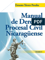 William Ernesto Tórrez Peralta - Manual de Derecho Procesal Civil Nicaragüense PDF