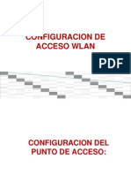 Configuracion de Acceso Wlan