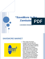 SaveMore Market Business Research