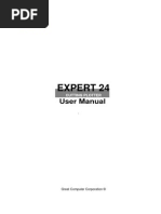 Download Expert 24 User Manual by DonwBIMOSA SN124605359 doc pdf