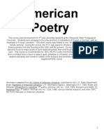 American Poetry Course