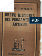 Mondolfo-Breve Historia Del Pensamiento Antiguo