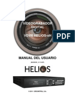 Manual Videograbador Helios - XH