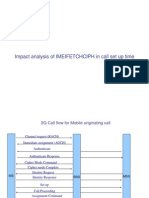 IMEIFETCHCIPH Imapct Analysis in Calls Set Up Time Ppt Rev02