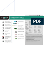 Berber Point 920: Production Specification Fact Sheet