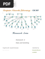 Homework - 2 Hubs and Switching
