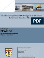 Peak Oil Study - Security Policy Implications of Scarce Resources PDF
