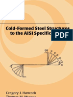 Cold-Formed Steel Structures To The AISI Specification - 0824792947