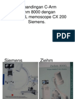 Perbandingan C-Arm Ziehm 8000 Dengan Compact L Memoscope CX 200 Siemens