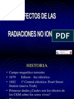 Efectos de Las Radiaciones No Ionizantes