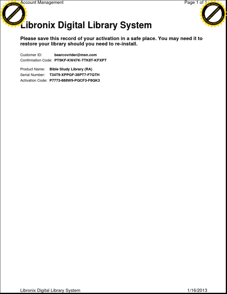 Libronix Digital Library System