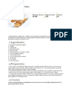 Receta de Pollo Agridulce PDF