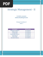 Portfolio Analysis Indian Banking Sector