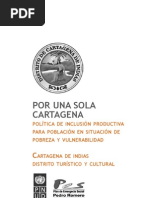 Politica Publica Inclusion Productiva Cartagena