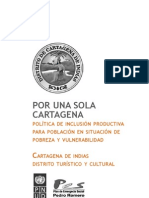 Politica Publica Inclusion Productiva Cartagena