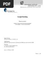 Google Hacking