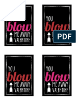 Blow Me Away Valentines