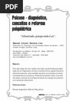 Psicose - diagnóstico, conceitos e reforma psiquiátrica