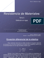 Resistencia de Materiales Tema 5