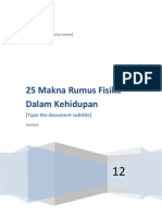 25 Arti Fisika Dalam Kehidupan