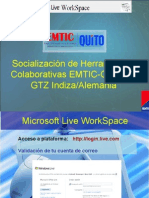 Metodología Uso Del Microsoft Live WorkSpace