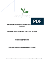 ADSSC Sewer Rehabilitation Specification