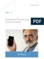 Regulation of Health Apps a Practical Guide January 2012