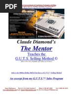 G.U.T.S The Mentor Teached The G.U.T.S. Selling Method Final