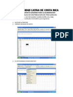 Clase #3 Minitab Tablas de Frecuencias