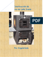 Construcción de Horno de Leña. Horno Sisale, Wood Oven Sisale