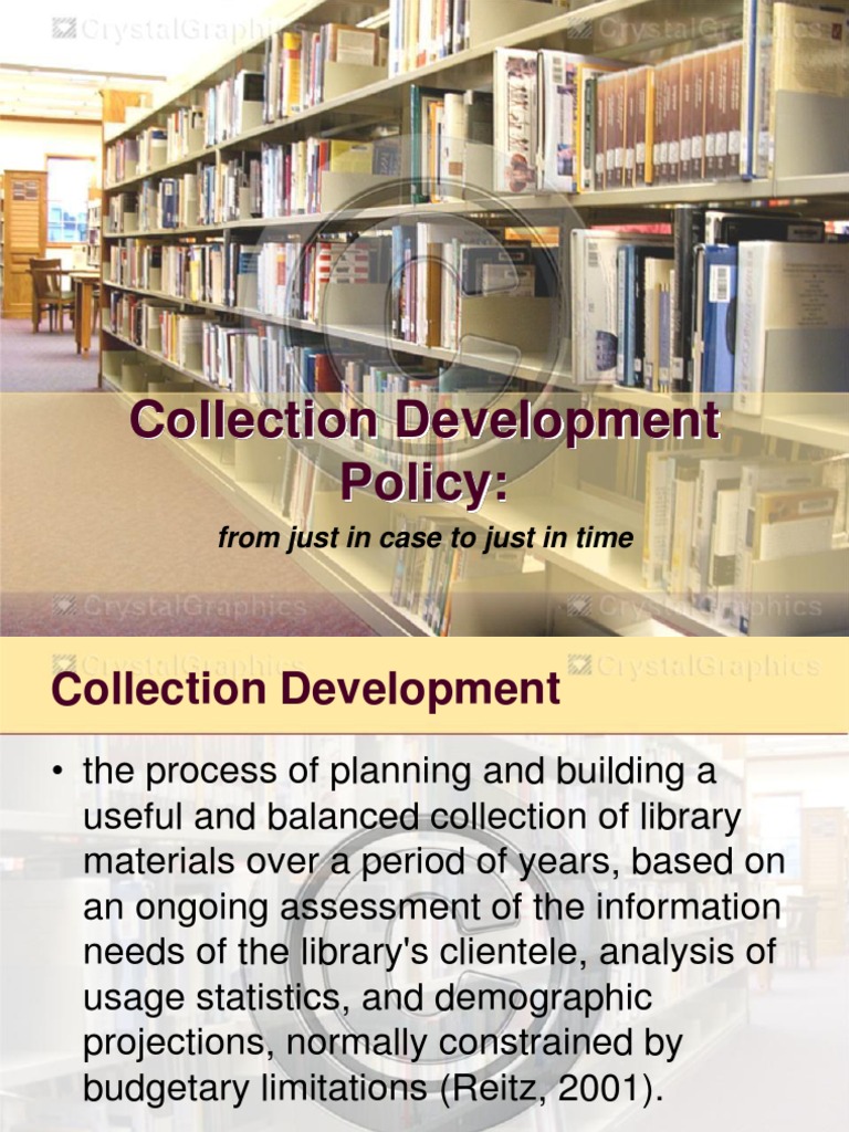Academic Library Collection Development | PDF | Libraries | Librarian