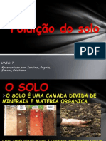 Poluição Do Solo - Tipos de Poluiçã Do Solo - Apresentação Slides para Trabalho