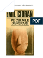 Emil Cioran-Pe culmile disperarii.doc