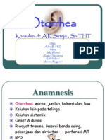 Otorrhea: Penyebab dan Tatalaksana