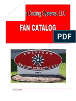 American Cooling Systems, Fans Cataalog