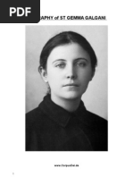 St. Gemma Galgani, Biography