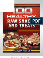 100 Healthy Raw Snacks and Treats