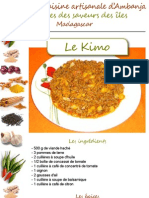 La tribune de diego - Recette de cuisine artisanale d'Ambanja : Kimo