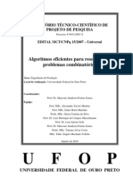 RelatorioTecnicoCientifico CNPQ Processo 474831 2007 8