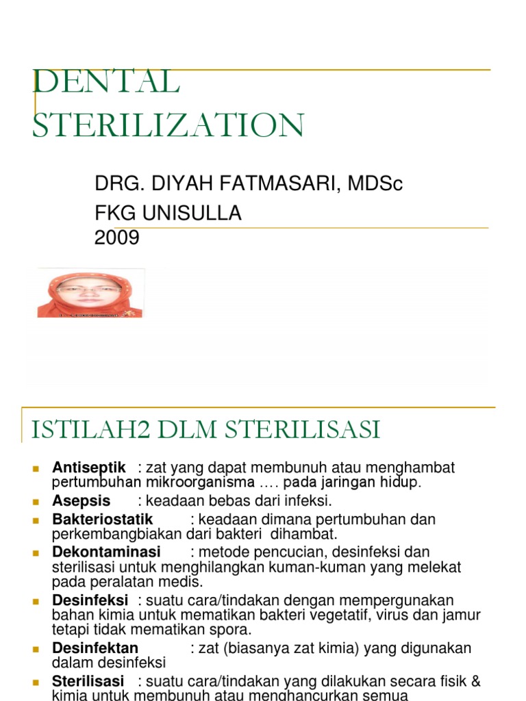 Dental Sterilization (11062012) PDF