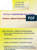 Power Point Derechos y Deberes de Los Fieles 28.9.11