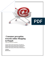 Consumer Perceptions of Online Shopping in Punjab