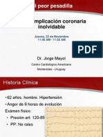  Una complicación coronaria inolvidable por Jorge Mayol
