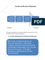 Tipos de Gestão de Recursos Humanos