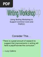 Download Writing Workshop CCSS PARCCpdf by bkharkreader1301 SN124781649 doc pdf