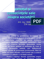 Raclariu - Zgomotul Si Consecintele Sale Asupra Societatii